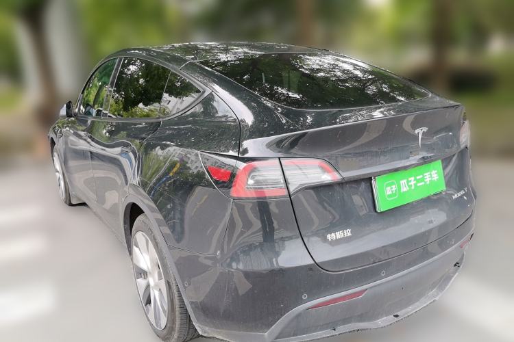 Used Tesla Model Y 2022 Revised Version Rear-Wheel Drive Rear Left 45 Deg