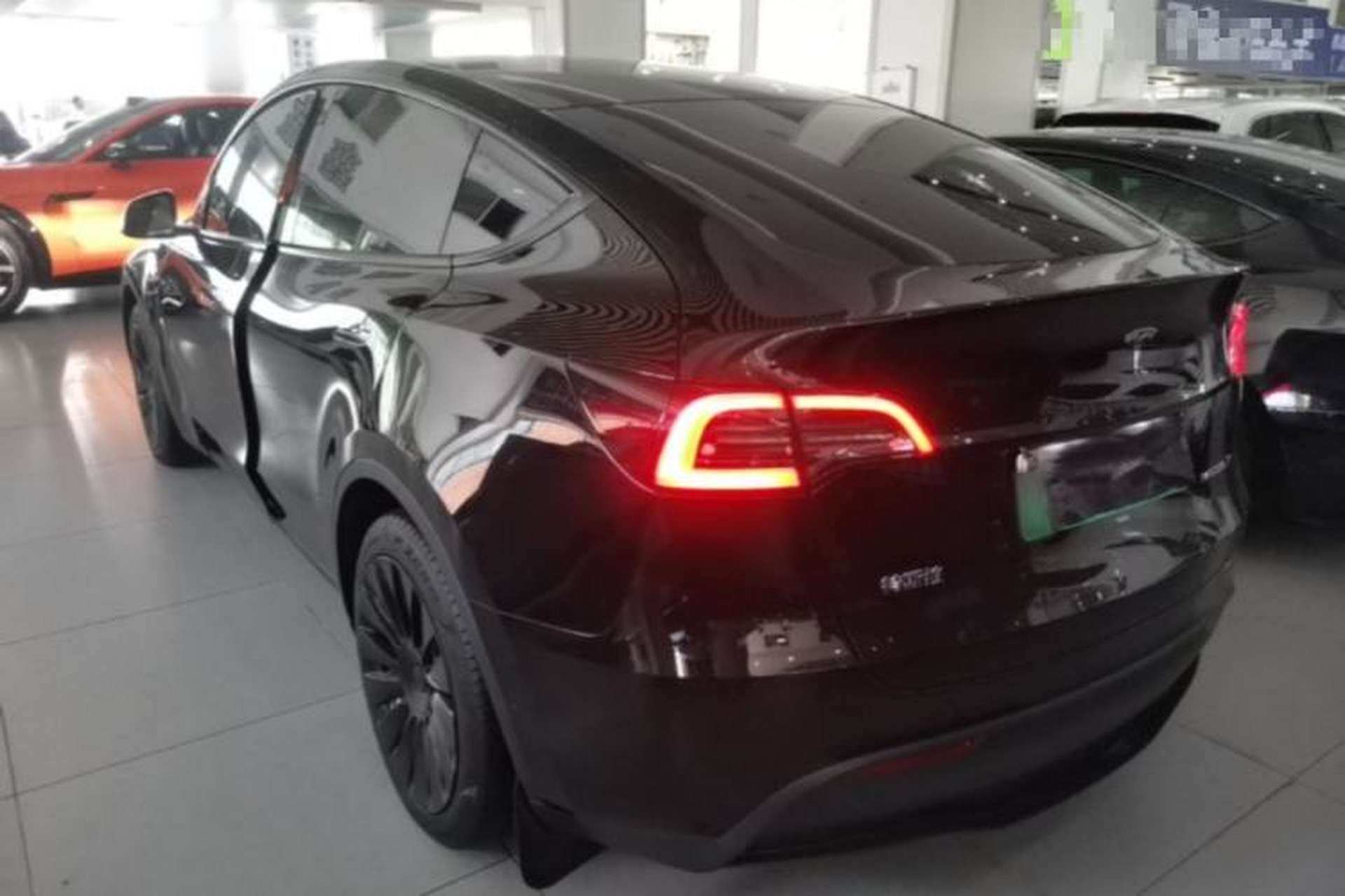 Used Tesla Model Y 2022 Revised Version Rear-Wheel Drive Rear Left 45 Deg
