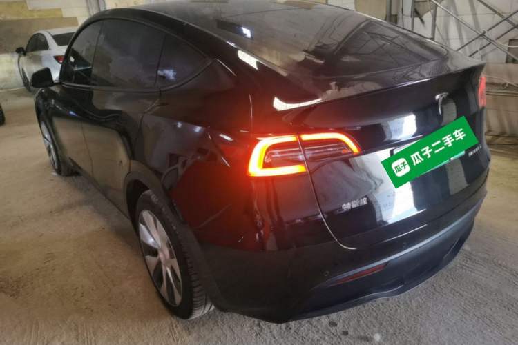 Used Tesla Model Y 2022 Revised Version Rear-Wheel Drive Rear Left 45 Deg