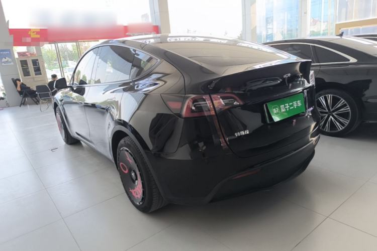 Used Tesla Model Y 2022 Revised Version Rear-Wheel Drive Rear Left 45 Deg
