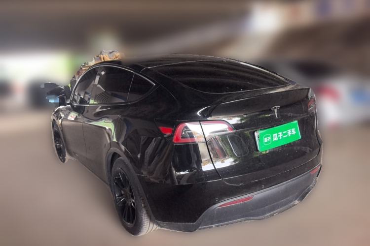 Used Tesla Model Y 2022 Revised Version Rear-Wheel Drive Rear Left 45 Deg