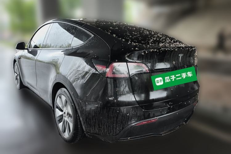 Used Tesla Model Y 2022 Rear-Wheel-Drive Version Rear Left 45 Deg