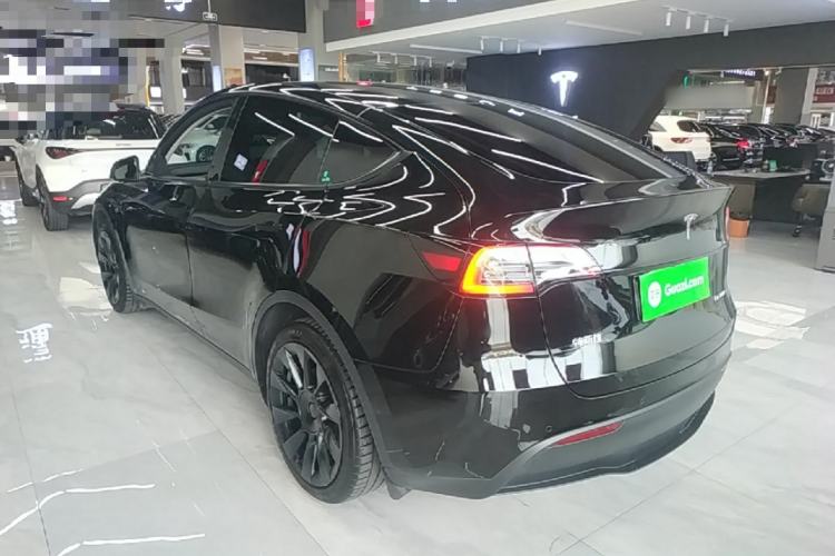 Used Tesla Model Y 2022 Rear-Wheel-Drive Version Rear Left 45 Deg