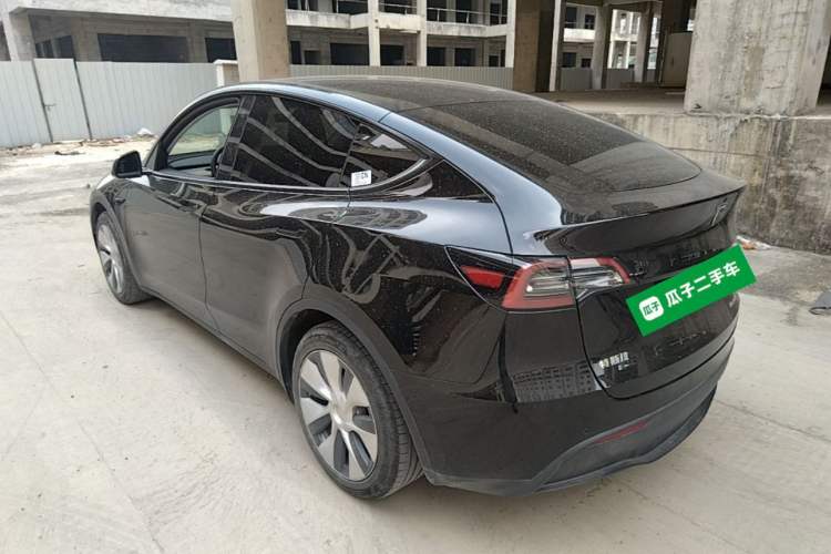 Used Tesla Model Y 2022 Revised Version Rear-Wheel Drive Rear Left 45 Deg