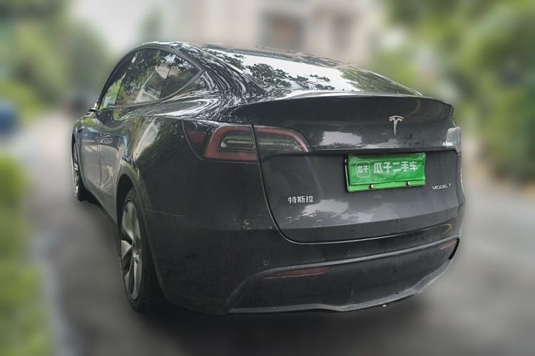 Used Tesla Model Y 2022 Rear-Wheel-Drive Version Rear Left 45 Deg