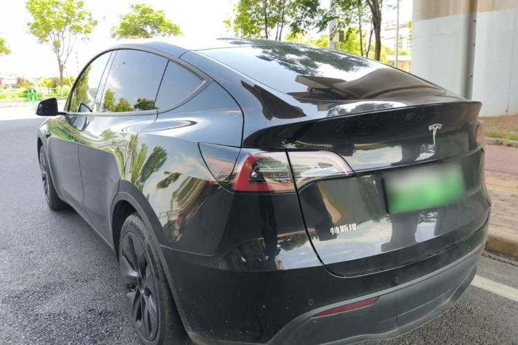 Used Tesla Model Y 2022 Revised Version Rear-Wheel Drive Rear Left 45 Deg