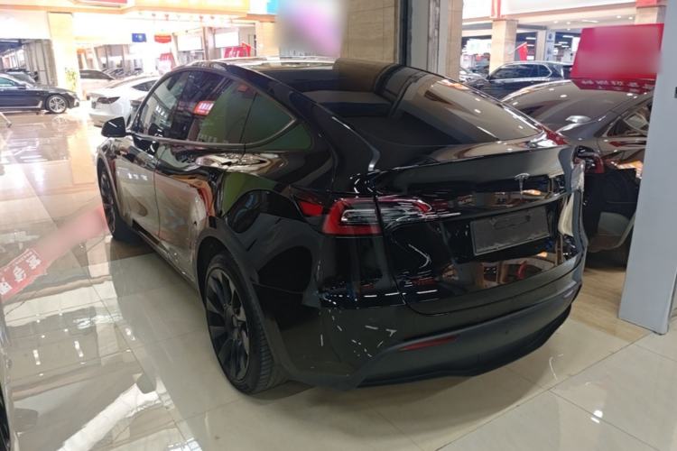 Used Tesla Model Y 2022 Revised Version Long-Range All-Wheel Drive Rear Left 45 Deg