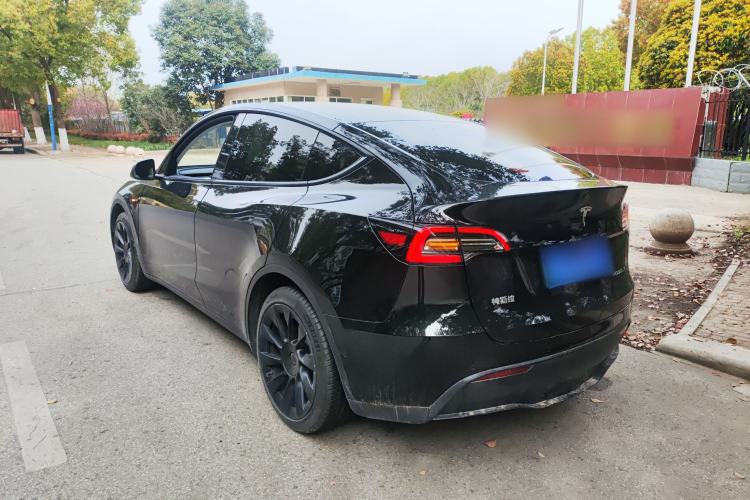 Used Tesla Model Y 2022 Revised Version Rear-Wheel Drive Rear Left 45 Deg
