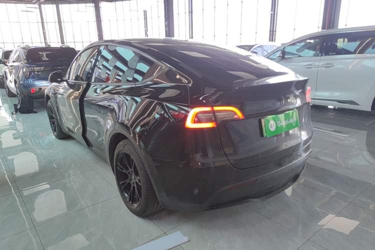Used Tesla Model Y 2022 Revised Version Rear-Wheel Drive Rear Left 45 Deg