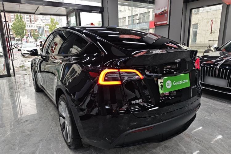 Used Tesla Model Y 2022 Revised Version Long-Range All-Wheel Drive Rear Left 45 Deg