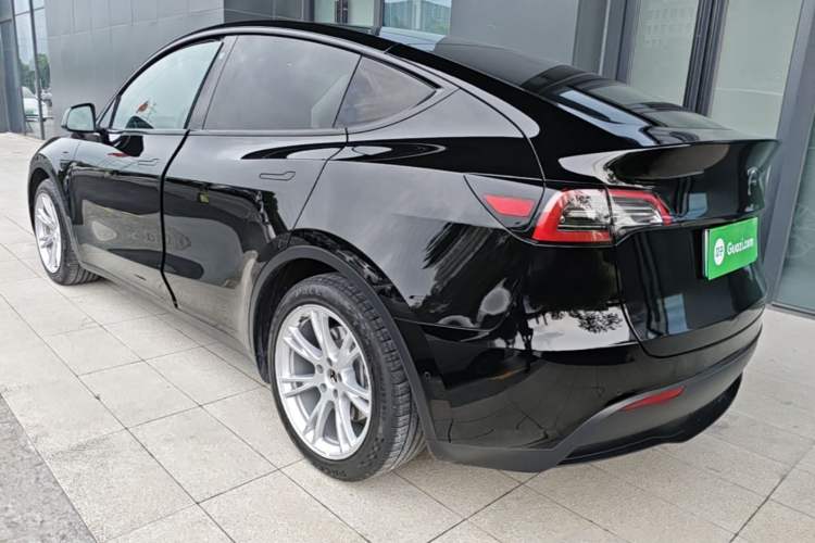 Used Tesla Model Y 2022 Revised Version Rear-Wheel Drive Rear Left 45 Deg