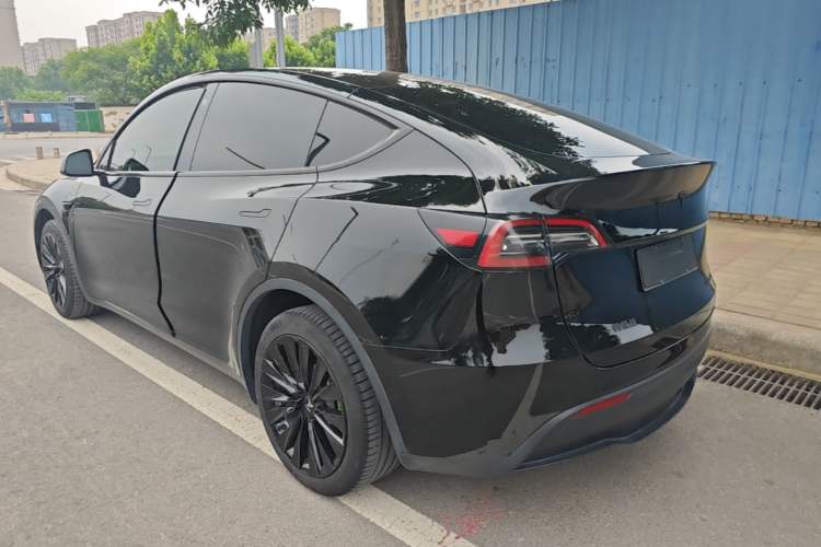Used Tesla Model Y 2022 Revised Version Rear-Wheel Drive Rear Left 45 Deg