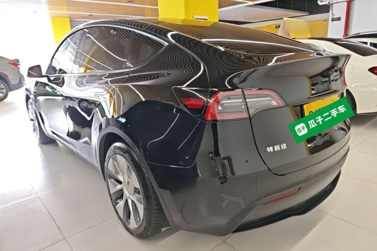 Used Tesla Model Y 2022 Revised Version Rear-Wheel Drive Rear Left 45 Deg