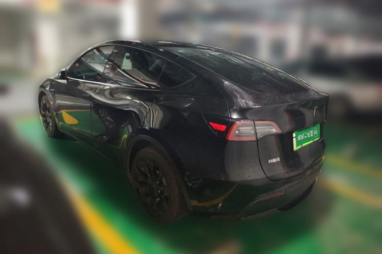 Used Tesla Model Y 2022 Revised Version Long-Range All-Wheel Drive Rear Left 45 Deg