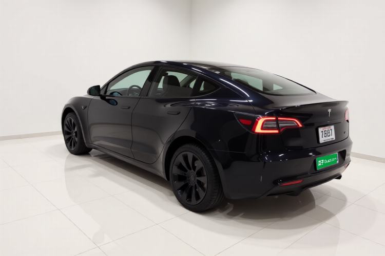 Used Tesla Model Y 2022 Rear-Wheel-Drive Version Rear Left 45 Deg