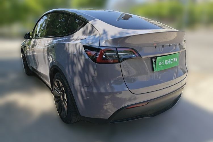Used Tesla Model Y 2022 Revised Version Rear-Wheel Drive Rear Left 45 Deg