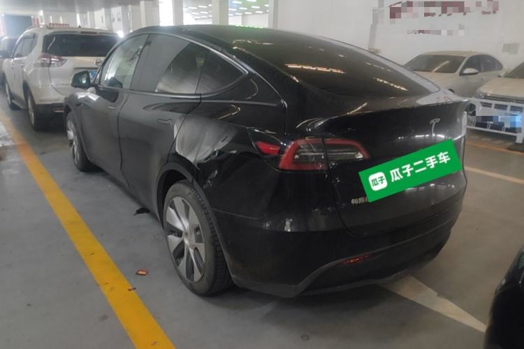 Used Tesla Model Y 2022 Rear-Wheel-Drive Version Rear Left 45 Deg