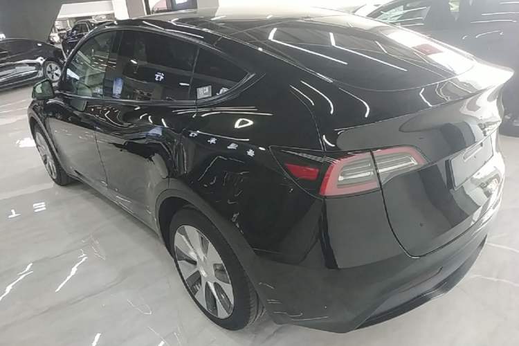 Used Tesla Model Y 2022 Revised Version Rear-Wheel Drive Rear Left 45 Deg