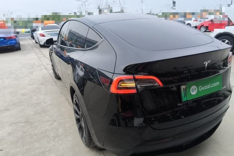 Used Tesla Model Y 2022 Rear-Wheel-Drive Version Rear Left 45 Deg