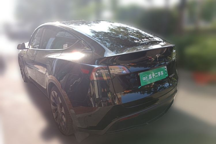 Used Tesla Model Y 2022 Performance High-Performance All-Wheel-Drive Version Rear Left 45 Deg