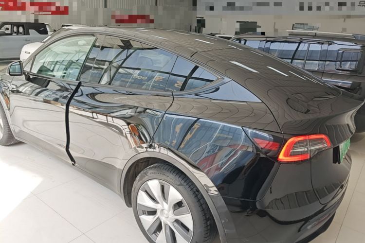 Used Tesla Model Y 2022 Revised Version Rear-Wheel Drive Rear Left 45 Deg