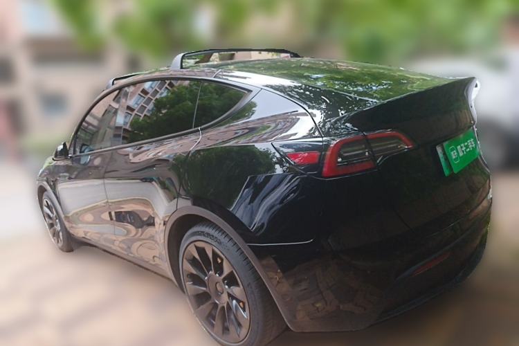 Used Tesla Model Y 2022 Revised Version Rear-Wheel Drive Rear Left 45 Deg