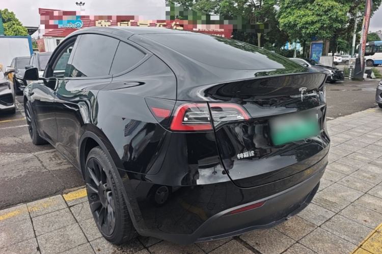 Used Tesla Model Y 2022 Revised Version Rear-Wheel Drive Rear Left 45 Deg
