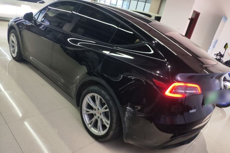Used Tesla Model Y 2022 Revised Version Rear-Wheel Drive Rear Left 45 Deg
