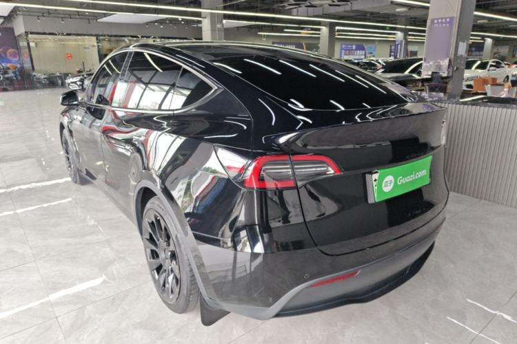 Used Tesla Model Y 2022 Long-Range All-Wheel-Drive Version Rear Left 45 Deg