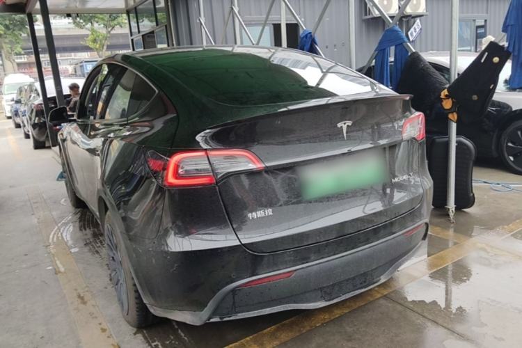 Used Tesla Model Y 2022 Revised Version Rear-Wheel Drive Rear Left 45 Deg