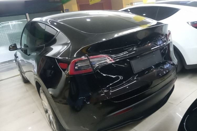 Used Tesla Model Y 2022 Revised Version Rear-Wheel Drive Rear Left 45 Deg