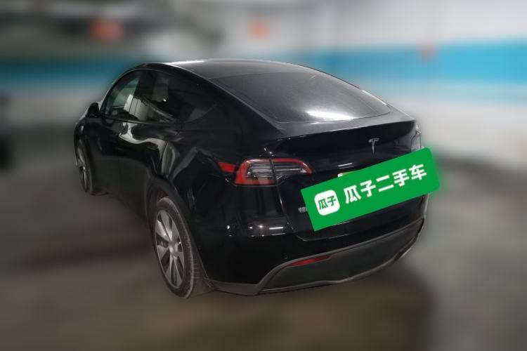 Used Tesla Model Y 2022 Revised Version Rear-Wheel Drive Rear Left 45 Deg
