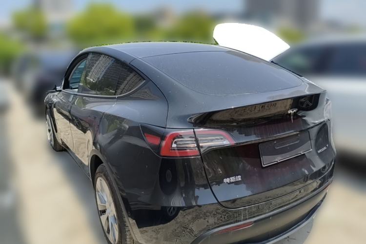 Used Tesla Model Y 2022 Long-Range All-Wheel-Drive Version Rear Left 45 Deg