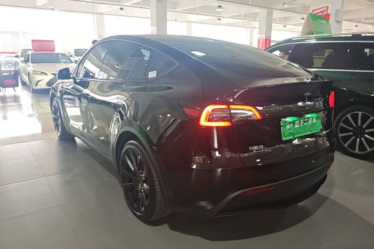 Used Tesla Model Y 2022 Revised Version Rear-Wheel Drive Rear Left 45 Deg