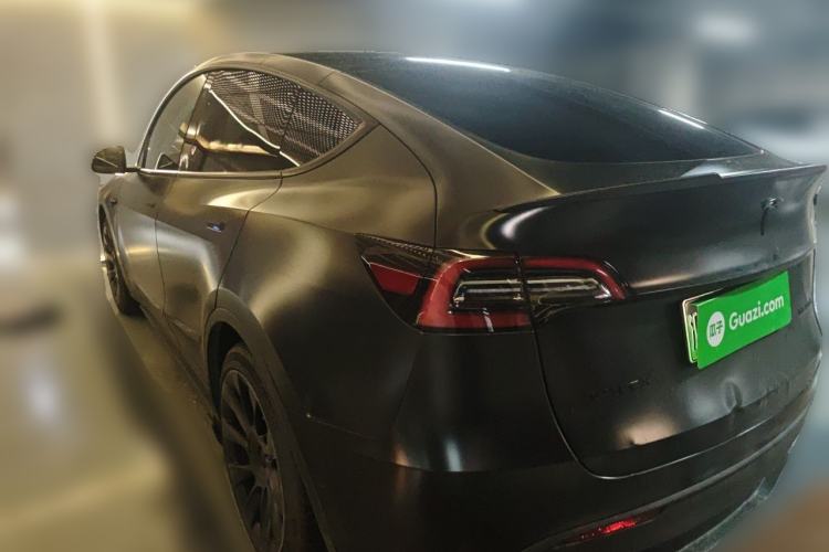 Used Tesla Model Y 2022 Rear-Wheel-Drive Version Rear Left 45 Deg