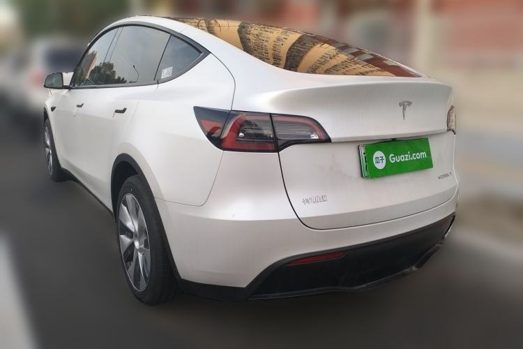Used Tesla Model Y 2022 Revised Version Long-Range All-Wheel Drive Rear Left 45 Deg
