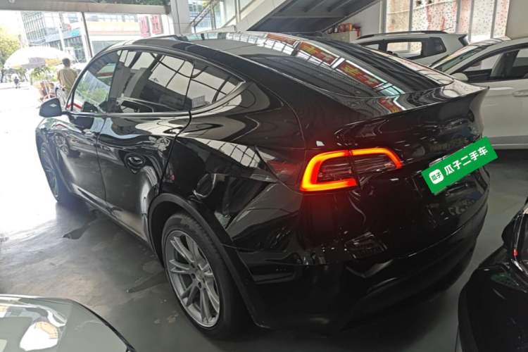 Used Tesla Model Y 2022 Revised Version Rear-Wheel Drive Rear Left 45 Deg