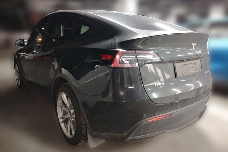 Used Tesla Model Y 2022 Long-Range All-Wheel-Drive Version Rear Left 45 Deg