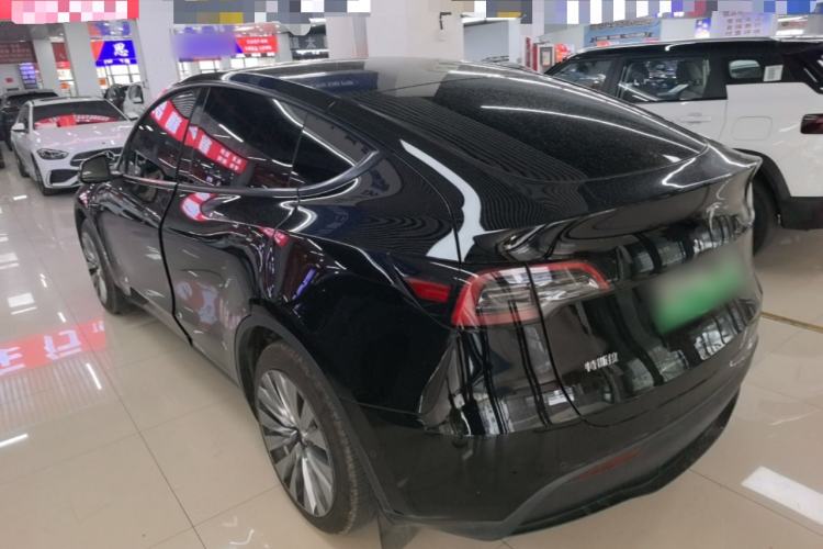 Used Tesla Model Y 2022 Revised Version Rear-Wheel Drive Rear Left 45 Deg