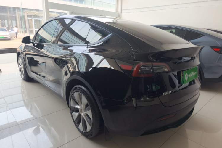 Used Tesla Model Y 2022 Long-Range All-Wheel-Drive Version Rear Left 45 Deg