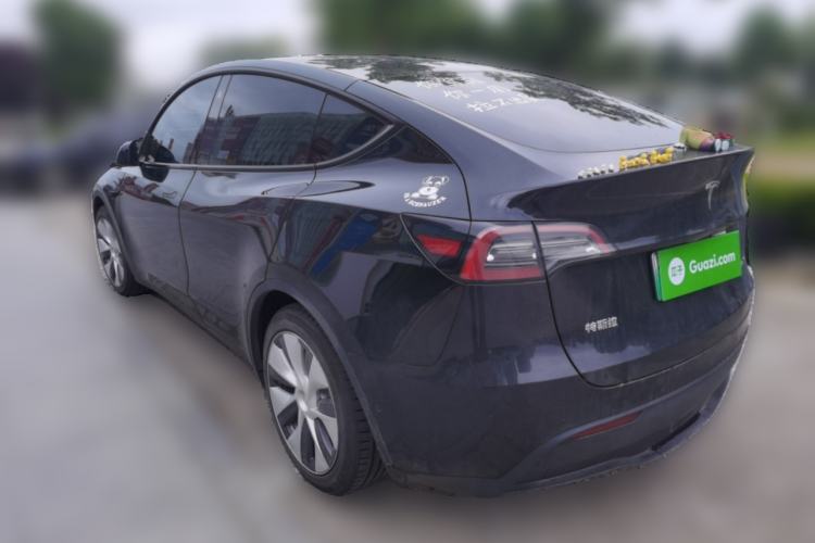 Used Tesla Model Y 2022 Revised Version Rear-Wheel Drive Rear Left 45 Deg