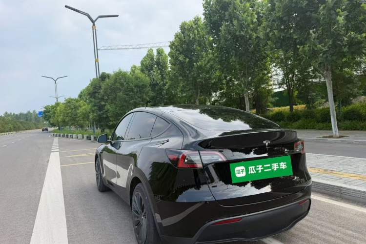 Used Tesla Model Y 2022 Revised Version Rear-Wheel Drive Rear Left 45 Deg