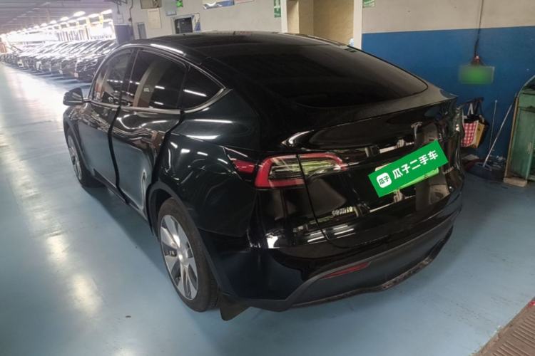 Used Tesla Model Y 2022 Rear-Wheel-Drive Version Rear Left 45 Deg