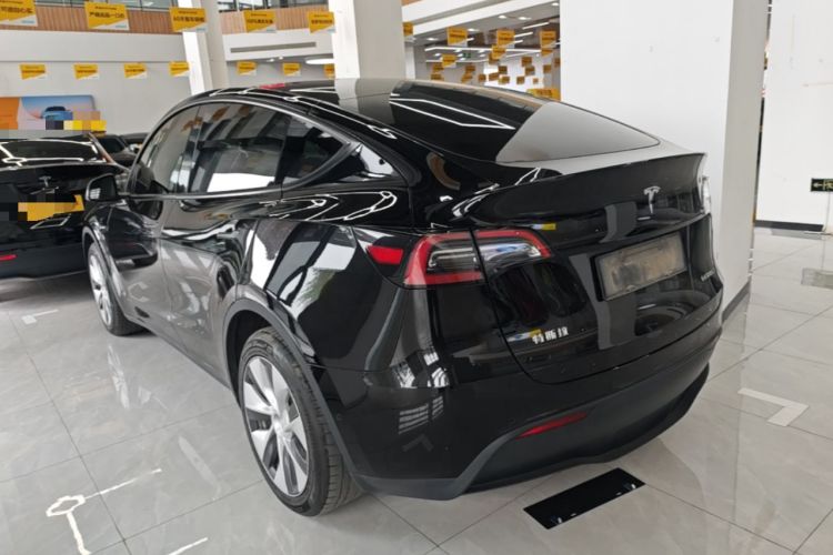 Used Tesla Model Y 2022 Revised Version Long-Range All-Wheel Drive Rear Left 45 Deg