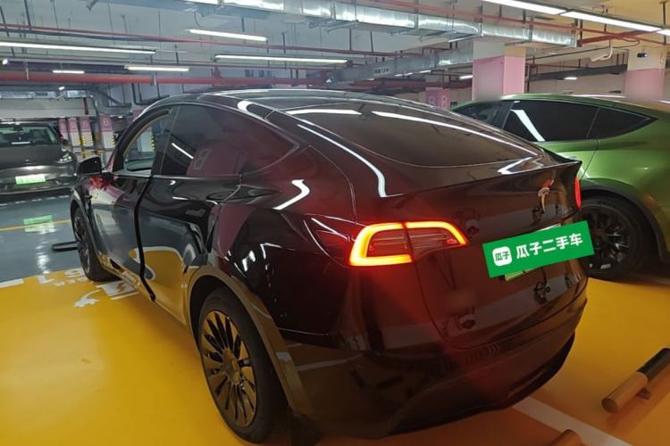 Used Tesla Model Y 2022 Revised Version Rear-Wheel Drive Rear Left 45 Deg