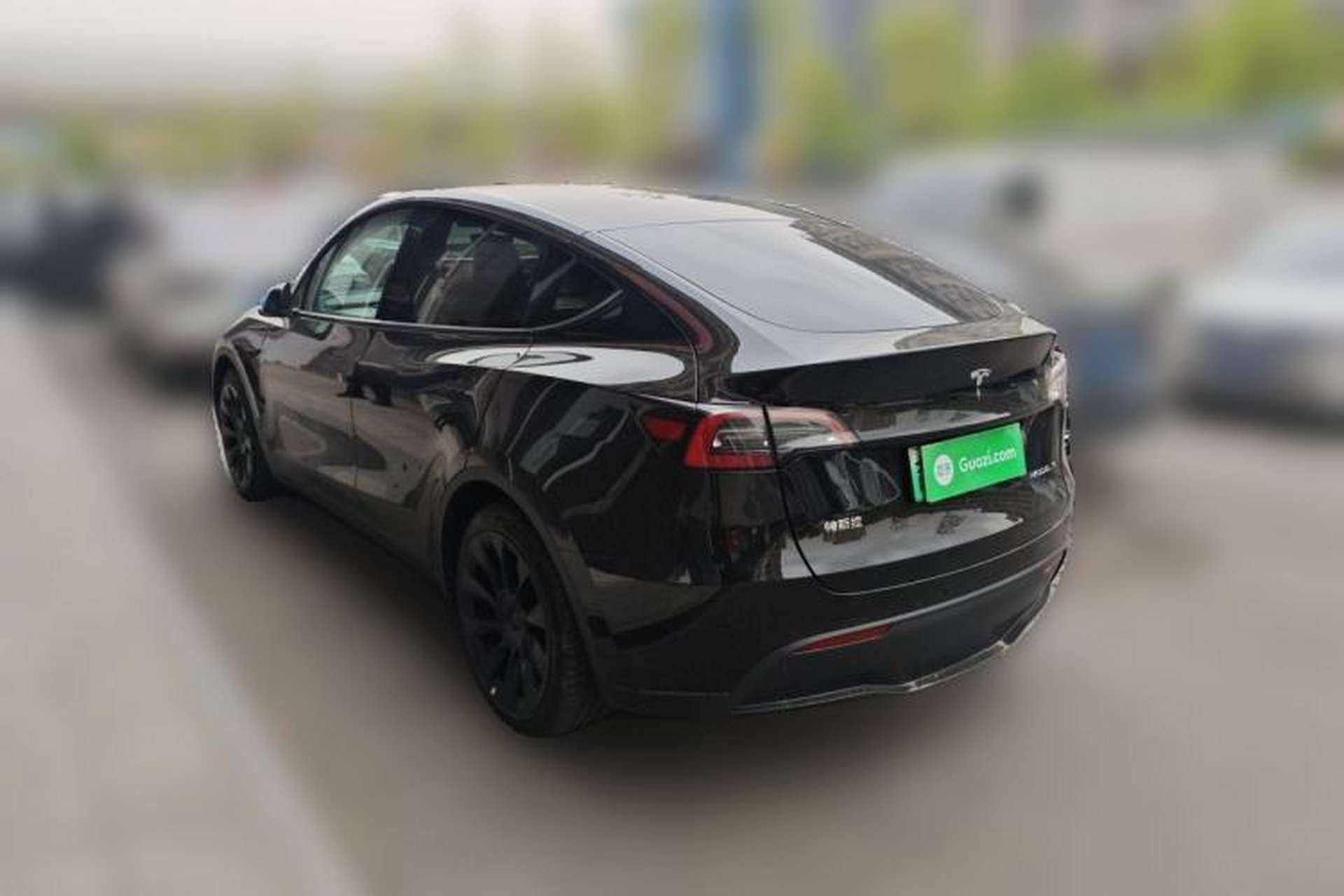 Used Tesla Model Y 2022 Rear-Wheel-Drive Version Rear Left 45 Deg
