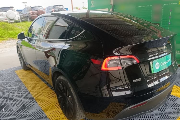 Used Tesla Model Y 2022 Revised Version Rear-Wheel Drive Rear Left 45 Deg