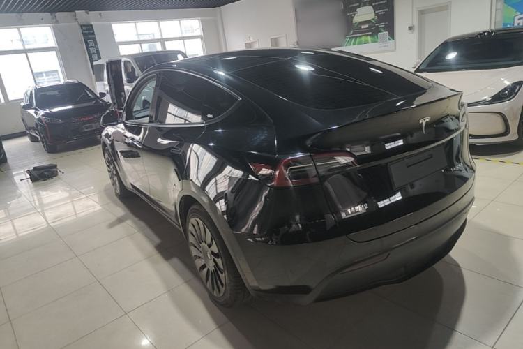 Used Tesla Model Y 2022 Revised Version Rear-Wheel Drive Rear Left 45 Deg