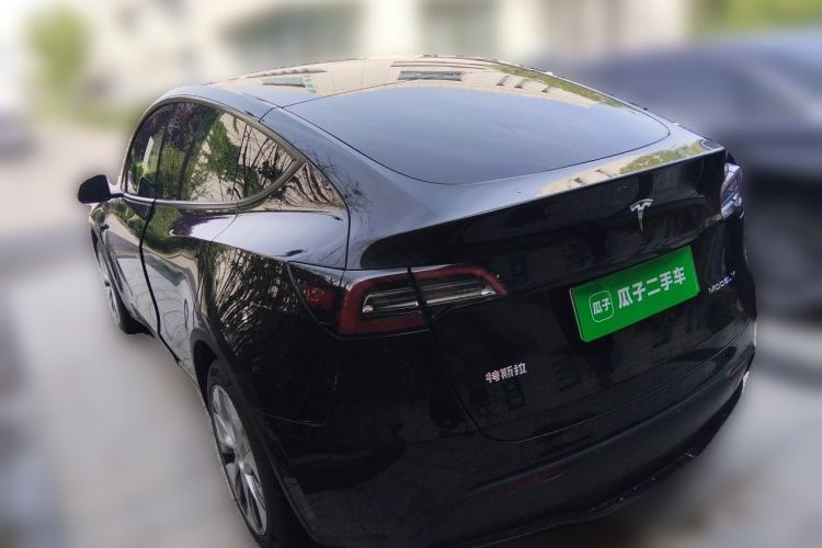 Used Tesla Model Y 2022 Revised Version Rear-Wheel Drive Rear Left 45 Deg