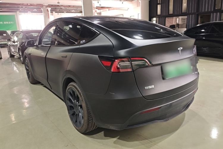 Used Tesla Model Y 2022 Revised Version Rear-Wheel Drive Rear Left 45 Deg
